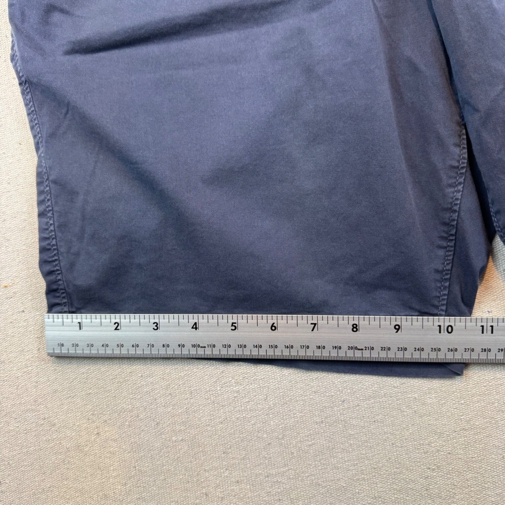 American Eagle 36 Chino Shorts Mens Navy Blue Ne(x)t Level Flex Slim Fit - Picture 7 of 9